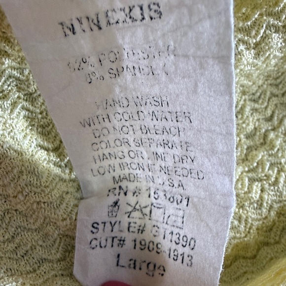 Ninexis Yellow Ruffle One-Shoulder Top - Picture 9 of 9